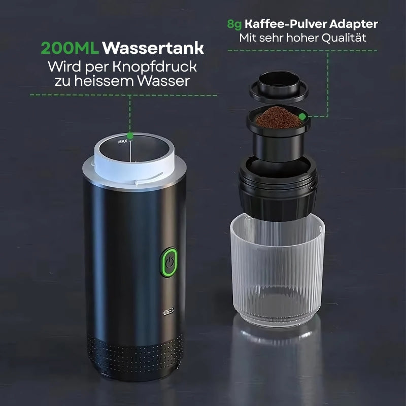 Tragbare 3 in 1 Espressomaschine